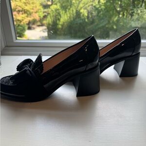NBW Bandolino Korrar Loafer pump Elegant Black Bow Loafers. Size 9m